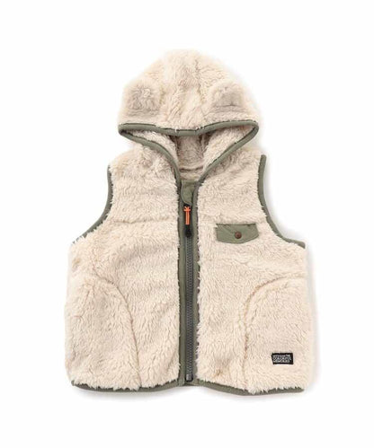 嬰兒仿羊羔絨馬甲