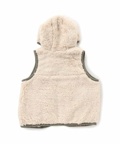 嬰兒仿羊羔絨馬甲