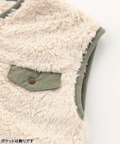 仿羊羔絨嬰兒連體睡袋