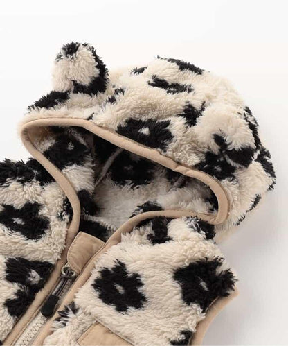 嬰兒仿羊羔絨馬甲