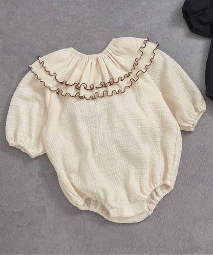 可拆卸領飾連體衣