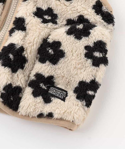 嬰兒仿羊羔絨馬甲