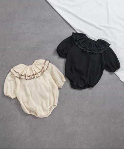 可拆卸領飾連體衣