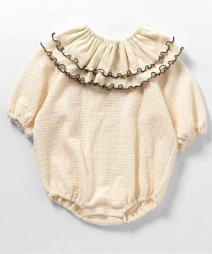 可拆卸領飾連體衣