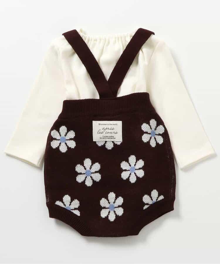 針織揹帶褲&內搭套裝_可機洗