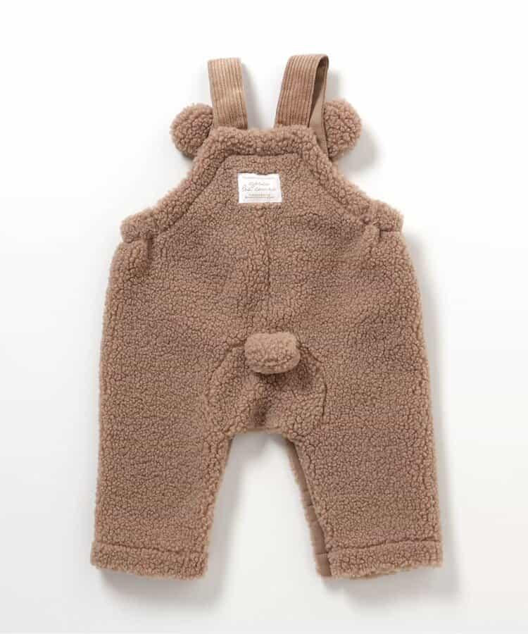 動物絨毛嬰兒連體褲