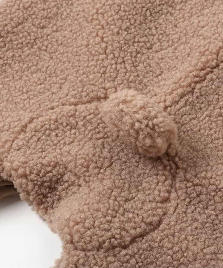 動物絨毛嬰兒連體褲