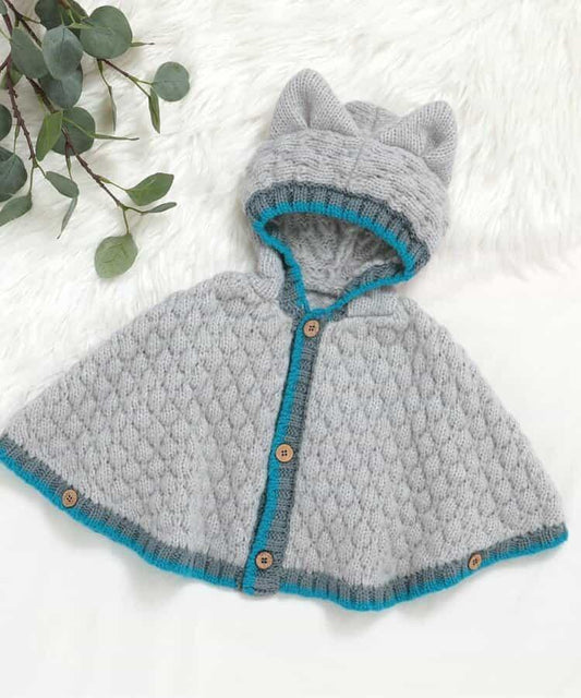 FUN!FAN!ANIMAL 凸起針織披肩