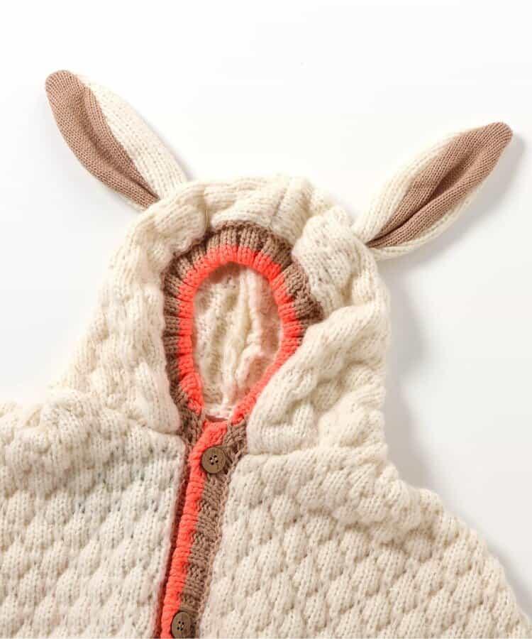 FUN!FAN!ANIMAL 凸起針織披肩