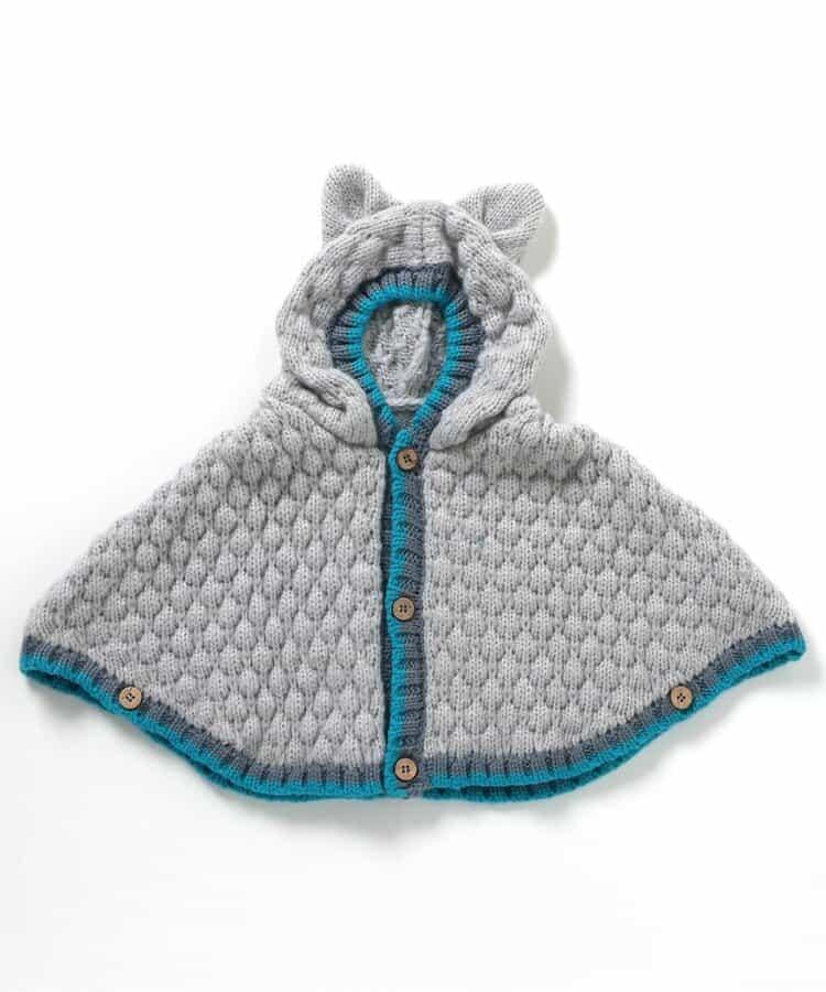 FUN!FAN!ANIMAL 凸起針織披肩