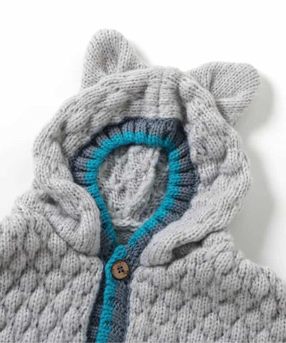 FUN!FAN!ANIMAL 凸起針織披肩