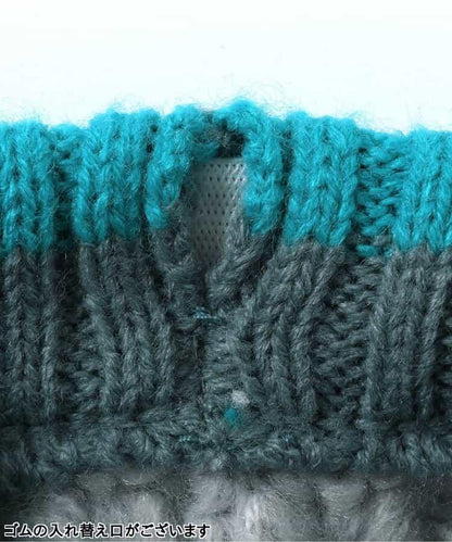 FUN!FAN!ANIMAL 凸起針織短褲