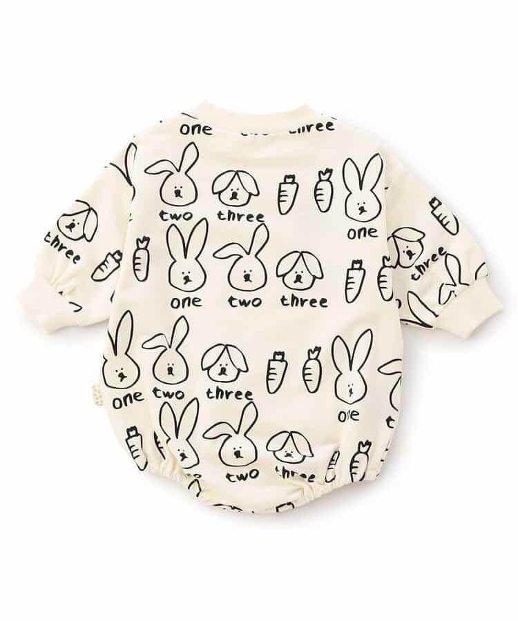 FUN!FAN!ANIMAL 全印花連體衣