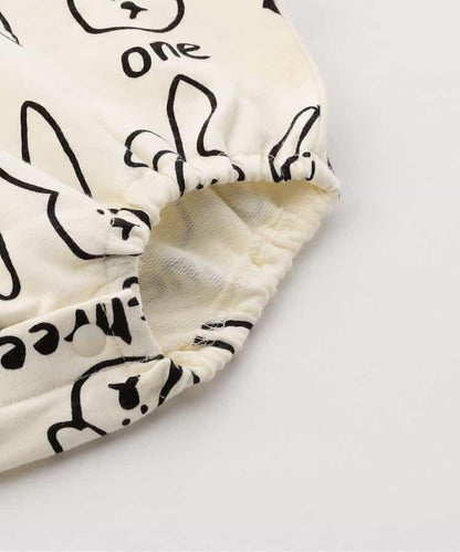 FUN!FAN!ANIMAL 全印花連體衣