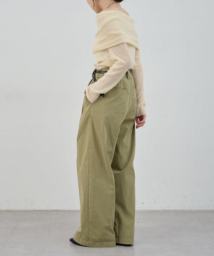 【SHENERY】透視一字肩針織衫