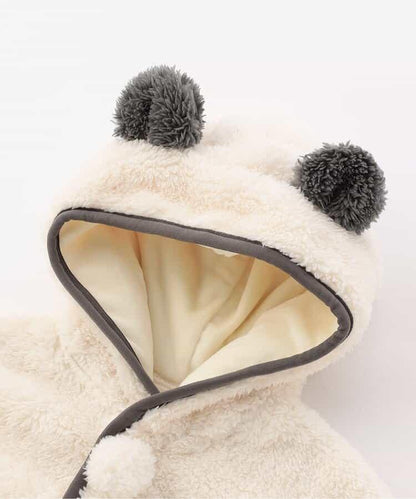 動物絨毛斗篷