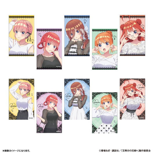 《五等分的新娘》＊_收藏卡片交易卡【全10種】【全套BOX／10包入】