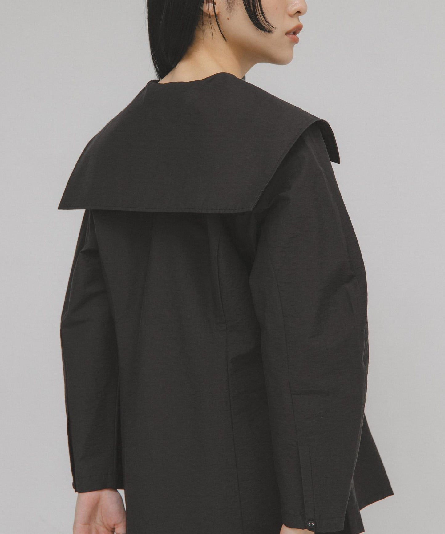 水手領修身襯衫