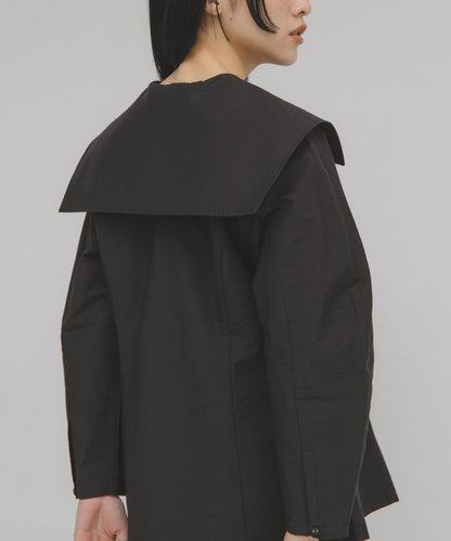 水手領修身襯衫