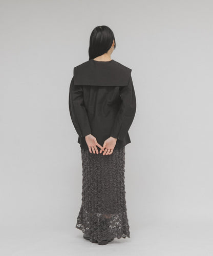 水手領修身襯衫