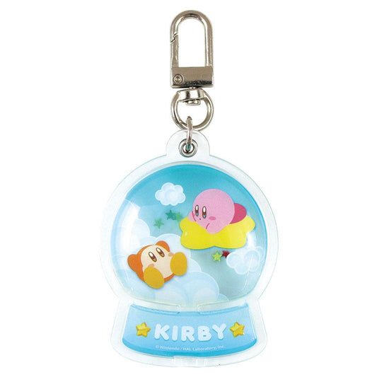 《星之卡比》雪花球鑰匙扣 漂浮時光