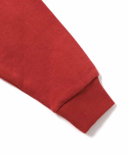 拼色插肩袖單點裝飾衛衣