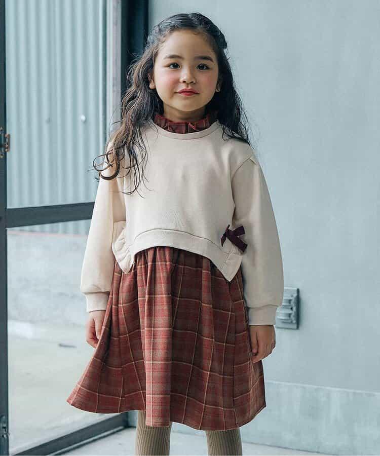 【リンク】保暖格紋連衣裙