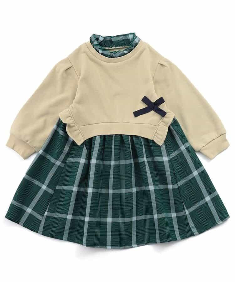 【リンク】保暖格紋連衣裙