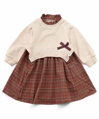 【リンク】保暖格紋連衣裙