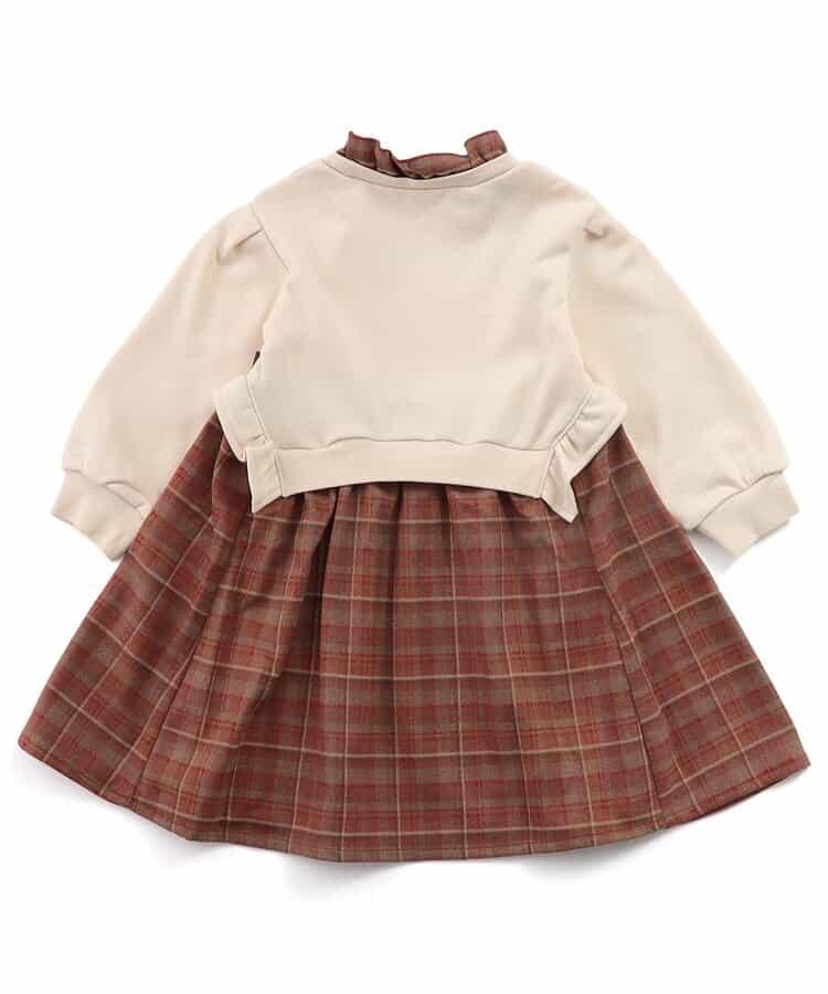 【リンク】保暖格紋連衣裙