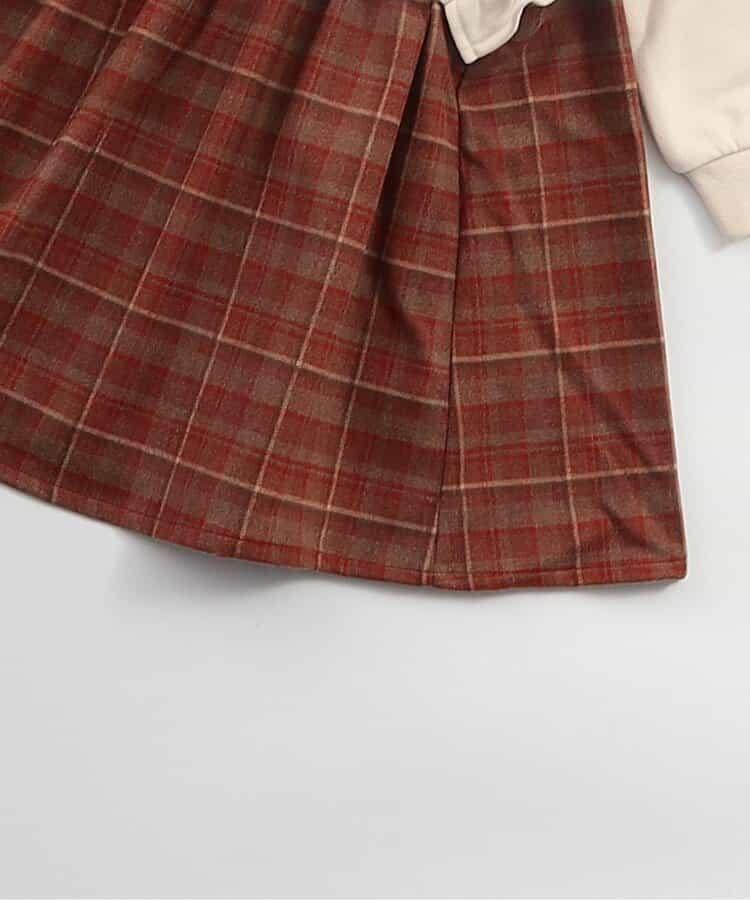 【リンク】保暖格紋連衣裙