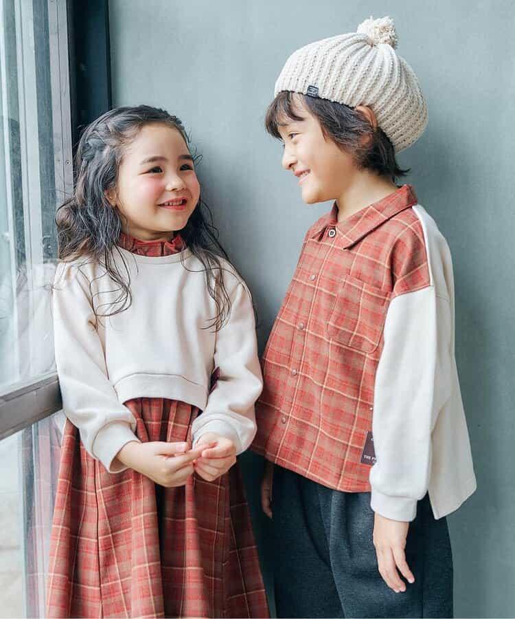 【リンク】保暖格紋連衣裙