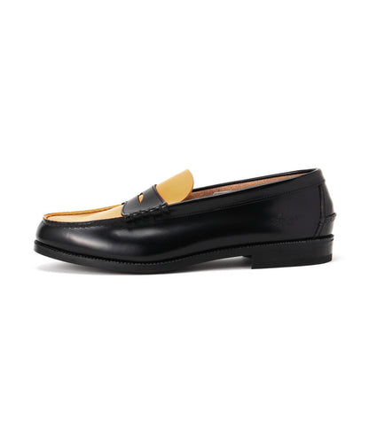 The Kenford Fineshoes/COIN樂福鞋 黑色×黃色