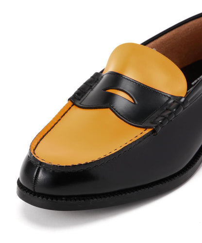 The Kenford Fineshoes/COIN樂福鞋 黑色×黃色