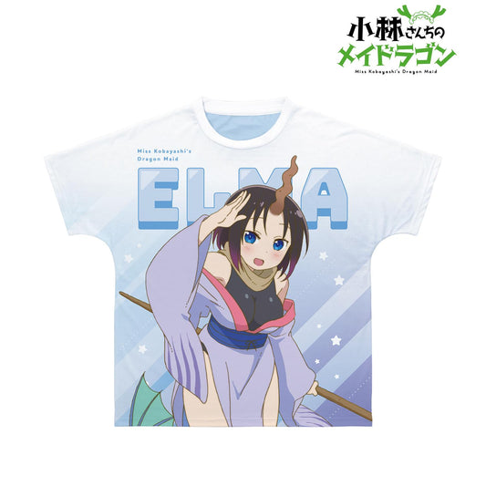 《小林家的龍女僕》_（尺碼/XL）_艾爾瑪全幅印花男女通用T恤