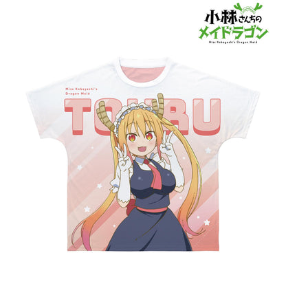 《小林家的龍女僕》_（尺碼/XXXL）_托爾 全幅印花男女通用T恤