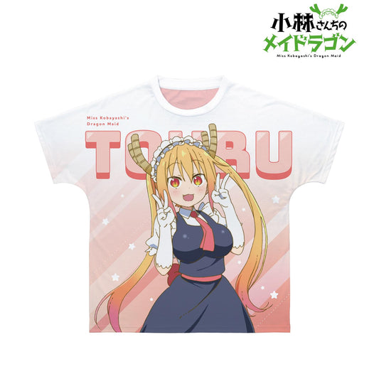 《小林家的龍女僕》_（尺碼/XXXL）_托爾 全幅印花男女通用T恤