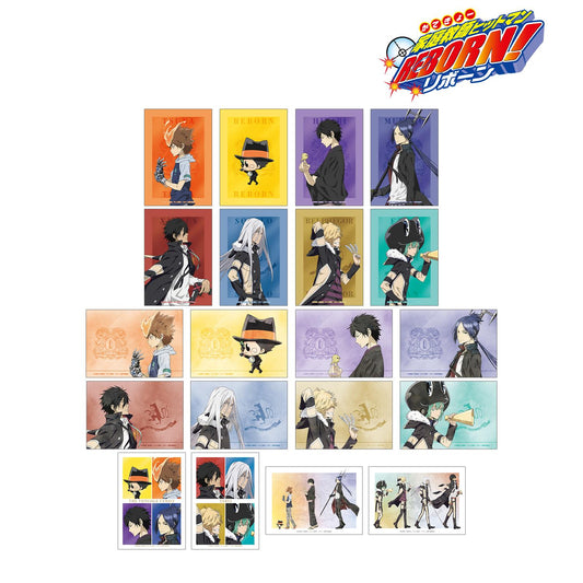 《家庭教師HITMAN REBORN!》全新繪製 步行ver. 隨機寫真卡（單位/盒）【全套BOX/20包入】