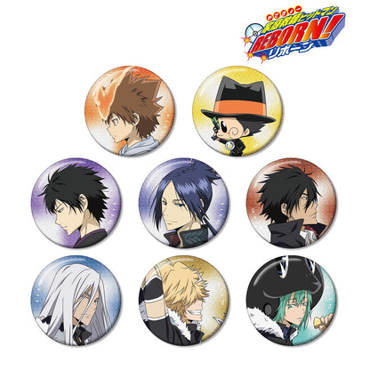 《家庭教師HITMAN REBORN!》全新繪製 步行ver. 交易閃粉徽章（單位/盒）【全套BOX/8包入】
