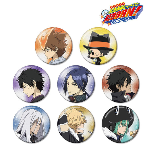 《家庭教師HITMAN REBORN!》全新繪製 步行ver. 交易閃粉徽章（單位/盒）【全套BOX/8包入】