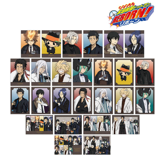 《家庭教師HITMAN REBORN!》全新繪製 毛皮大衣×西裝ver. 隨機寫真卡（單位/盒）【全套BOX/26包入】