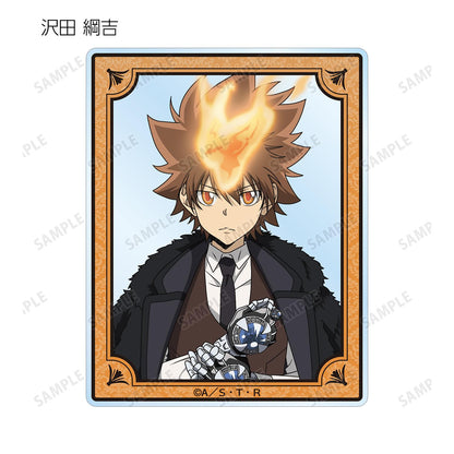 《家庭教師HITMAN REBORN!》全新繪製 毛皮大衣×西裝版 盒裝隨機亞克力卡片【全套BOX/10包入】