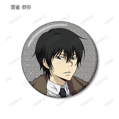 《家庭教師HITMAN REBORN!》全新繪製 毛皮大衣×西裝ver. 亮片徽章 盲盒（單位/盒）【全套BOX/10包入】