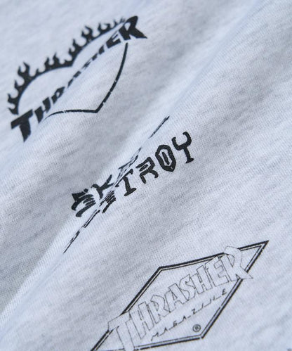 特別款LOGO圓領背面印花衛衣