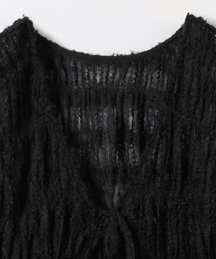 2WAY 羽毛流蘇馬甲