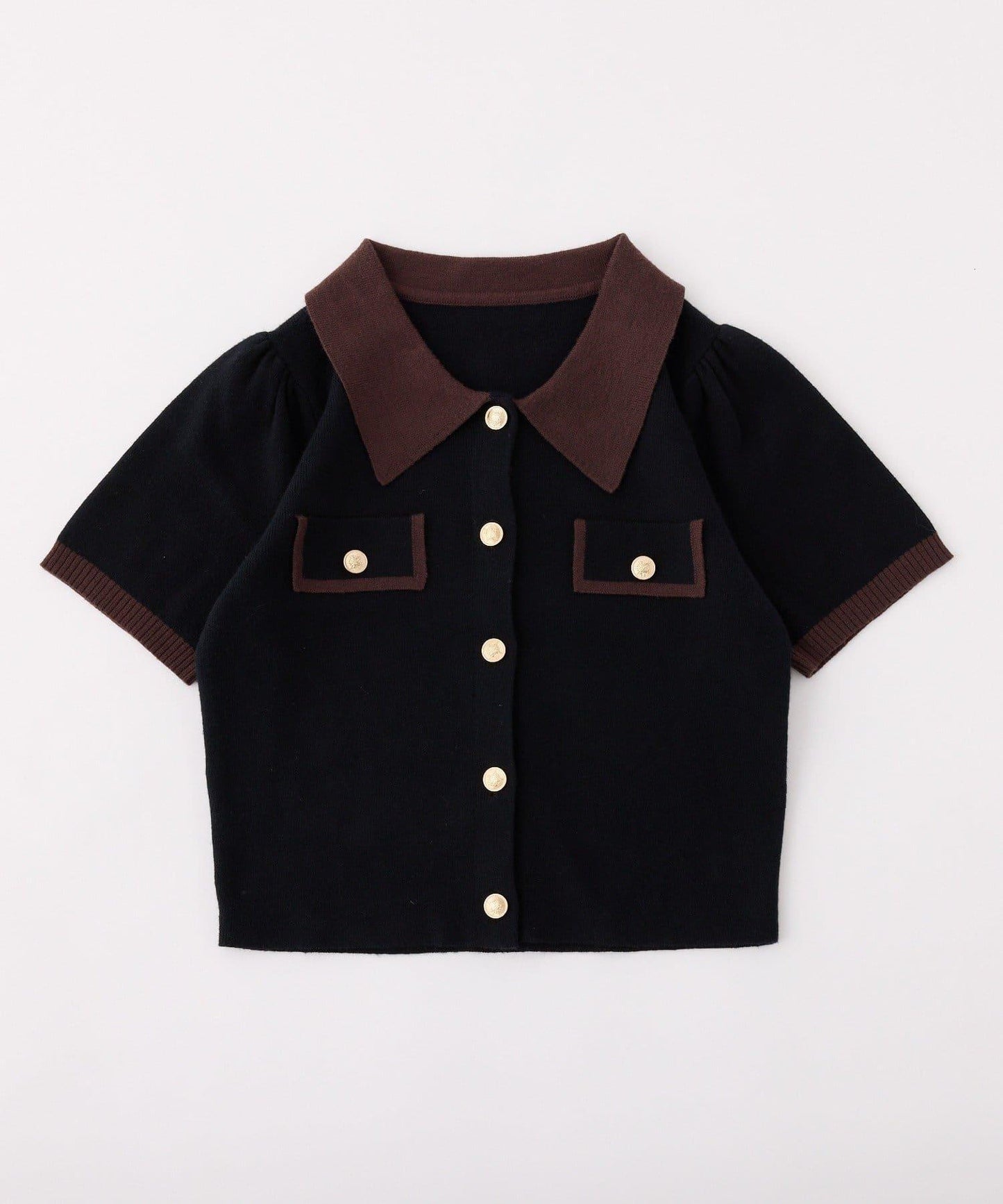 【one after another】拼色針織衫