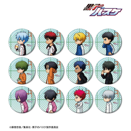 《黑子的籃球》交易款Q版角色徽章（單品/全套BOX）【BOX/12個裝】