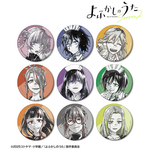 《徹夜之歌》 Season2_隨機 Ani-Art BLACK LABEL 啞光徽章（單品/全套BOX）【BOX/9包入】