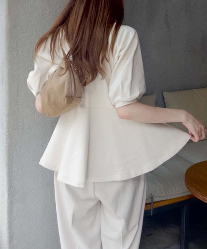 【CAPRICIEUX LE'MAGE】荷葉邊衛衣套頭衫