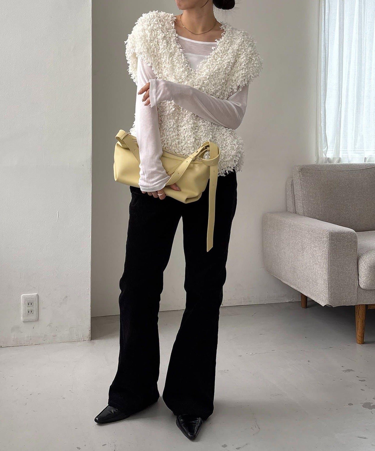 【CAPRICIEUX LE'MAGE】圈圈紗流蘇上衣